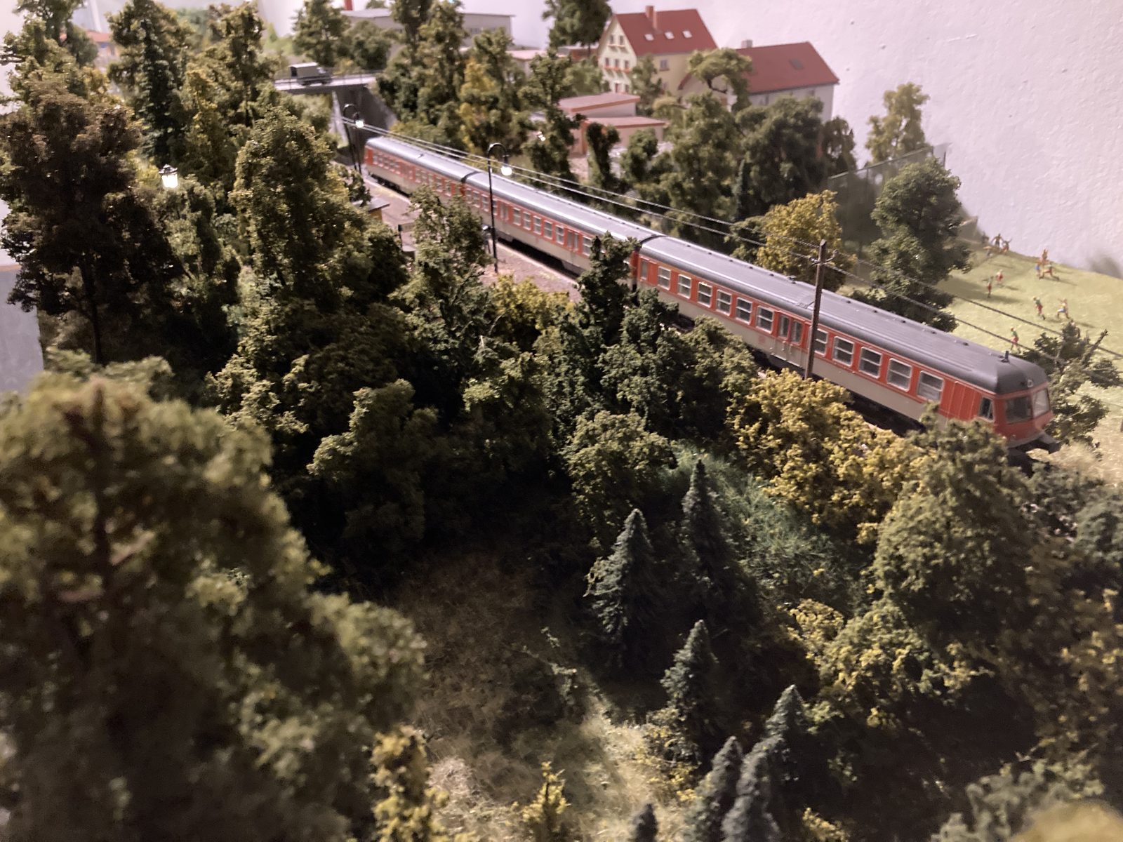 Haltepunkt Fürth-Süd im Modell